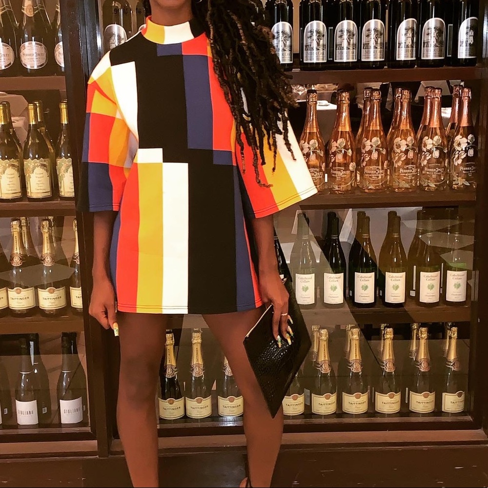 Pyer Moss shirt dress